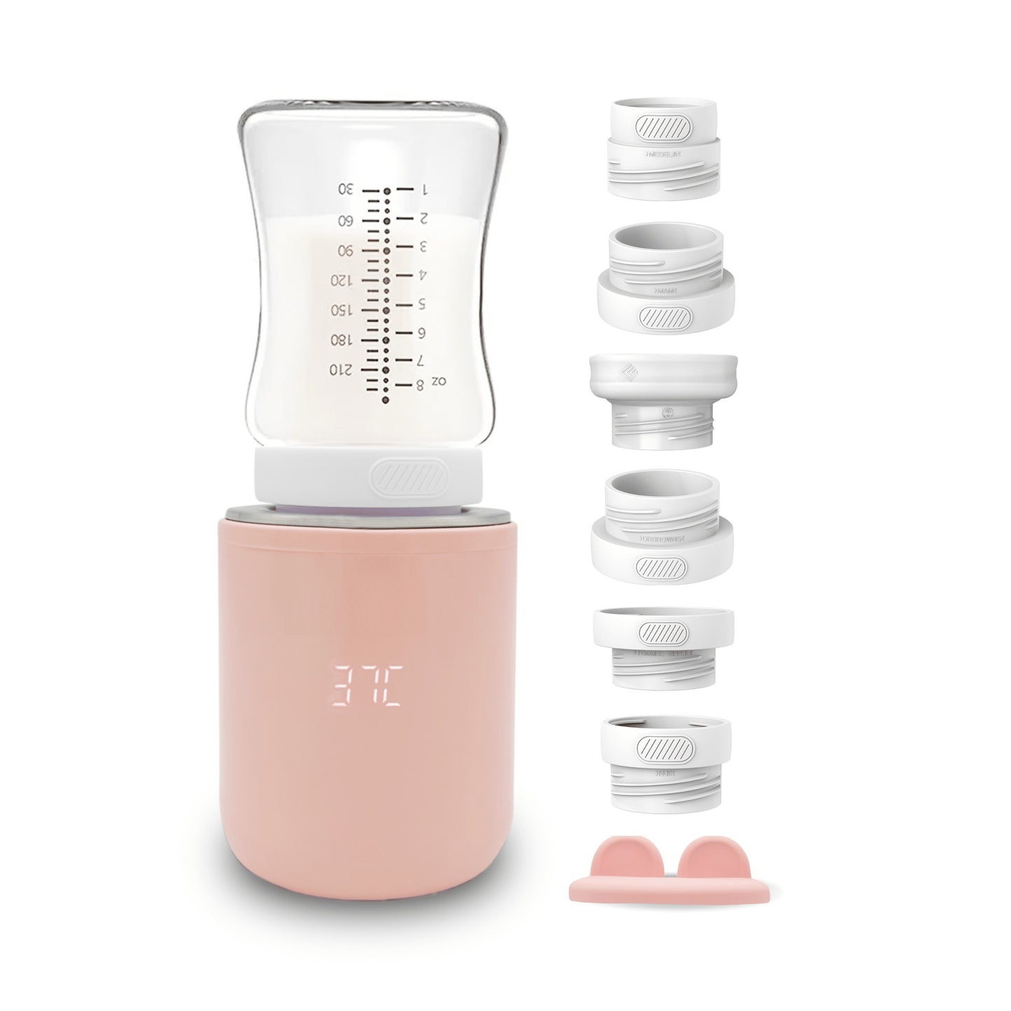 Draagbare Babyflesverwarmer PRO MAX – Roze