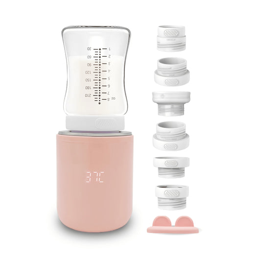 Draagbare Babyflesverwarmer PRO MAX – Roze