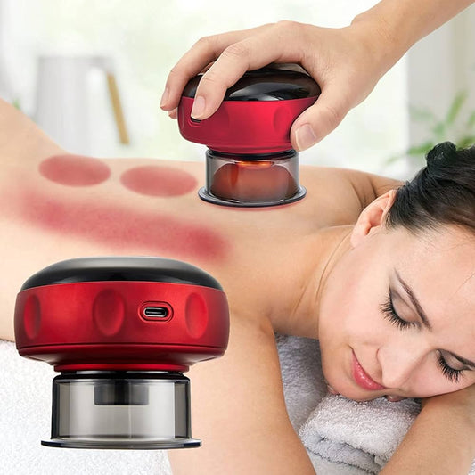 Elektrische Cupping Massage Apparaat – Verlicht Spierspanning & Stijfheid 💆